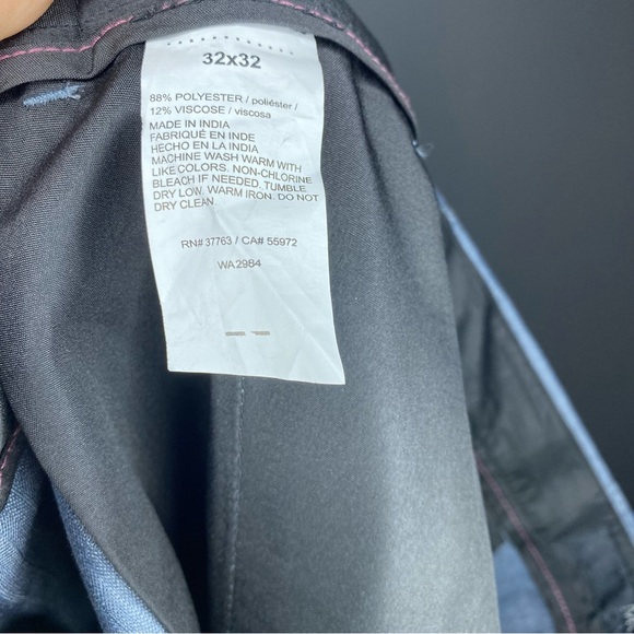 [32] Mondo Di Marco Ultra Slim Dress Pants | Blue - Picture 2 of 9